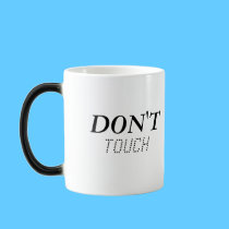 Don't touch my Junk! mug mugs