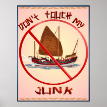 Dont Touch My Junk Poster