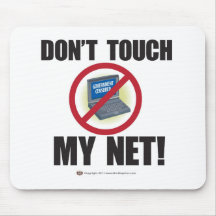 Don't Touch My NET! (slash) Mousepads