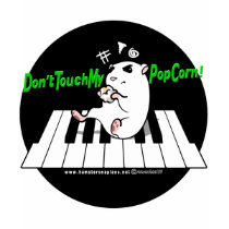 Don't Touch My Popcorn! t-shirts by hamsteronapiano Don't Touch My Popcorn! t-shirts