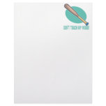 Dont Touch My Wood letterhead