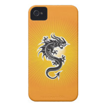 Don't Touch the Dragon iPhone 4 Case