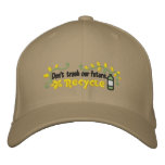 Don't Trash - Recycle Embroidered Hats