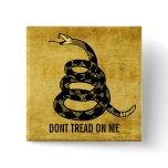 Don't Tread Me Customizable Button