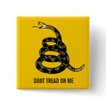 Don't Tread Me Customizable Button