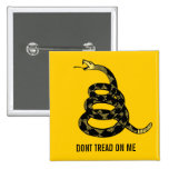 Don't Tread Me Customizable Button