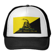 Dont Tread On Me Anarchist Flag Mesh Hat