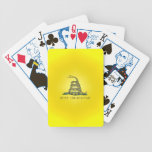 Don't Tread On Me Bicycle Poker Cards