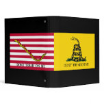 "Don't Tread On Me" binders