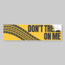 Don't Tread on Me bumper stickers