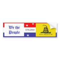 Don't Tread On Me bumper stickers