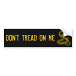 Don't Tread On Me Bumper sticker