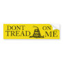 Dont Tread On Me bumper sticker Dont Tread On Me bumper sticker