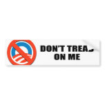 Don't Tread on me bumper stickers