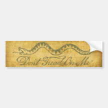 Don't Tread On Me Bumper Sticker
