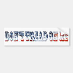 Don't Tread on Me Bumper Sticker