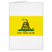 Don't Tread On Me Greeting Card