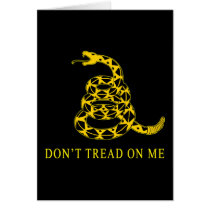 Don't Tread on Me Greeting Card