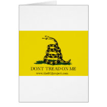 Don't Tread On Me Greeting Card