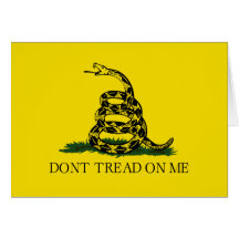 Don't Tread On Me Cards