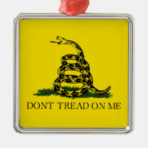 Don't Tread On Me Christmas Tree Ornament