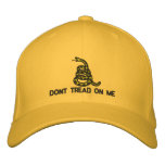 Don't Tread On Me Embroidered Hat