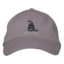 Don't Tread On Me Embroidered Hat embroidered hats