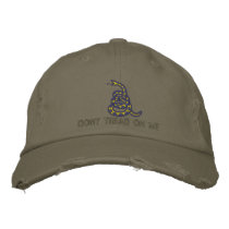 Don't Tread On Me Embroidered Hat