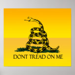 Don't Tread on Me Ensign posters
