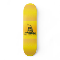 Don't Tread on Me Ensign Skate Deck