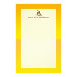 Don't Tread on Me Ensign stationery