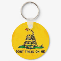 Dont Tread On Me Flag Keychain by alyciakeating Dont Tread On Me Flag Keychain