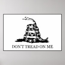 Don't Tread On Me Flag Posters