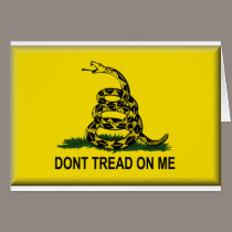 Don't Tread On Me Flag-United States cards by jacinto888 Don't Tread On Me Flag-United States cards