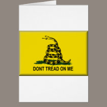 Don't Tread On Me Flag-United States cards by jacinto888 Don't Tread On Me Flag-United States cards