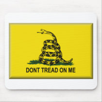 Don't Tread On Me Flag-United States mousepads by jacinto888 Don't Tread On Me Flag-United States mousepads