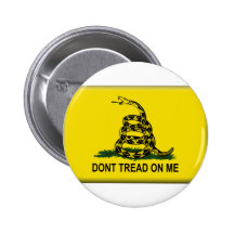 Don't Tread On Me Flag-United States Pin