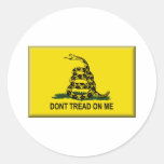 Don't Tread On Me Flag-United States Stickers