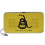 Dont Tread On Me Gadsden Flag  Doodle Portable Speakers