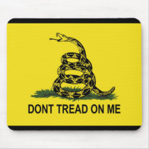 Don't Tread On Me: Gadsden Flag mousepads