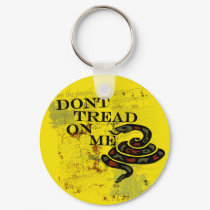 Dont Tread on Me Gadsden Flag/Symbol keychains