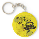 Dont Tread on Me Gadsden Flag/Symbol Key Chains