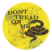 Dont Tread on Me Gadsden Flag/Symbol stickers