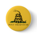 Don't Tread on Me, Gadsden flag tea party buttons