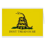 Don't Tread On Me Greeting Card