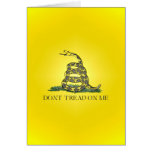Don't Tread On Me Greeting Cards