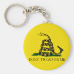 Don't tread on me! keychains