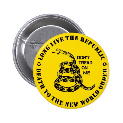 Dont Tread On Me Pins Zazzle