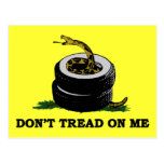 Dont Tread On Me Post Card