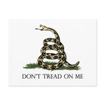 Don't Tread On Me postcards by eclontz Don't Tread On Me postcards